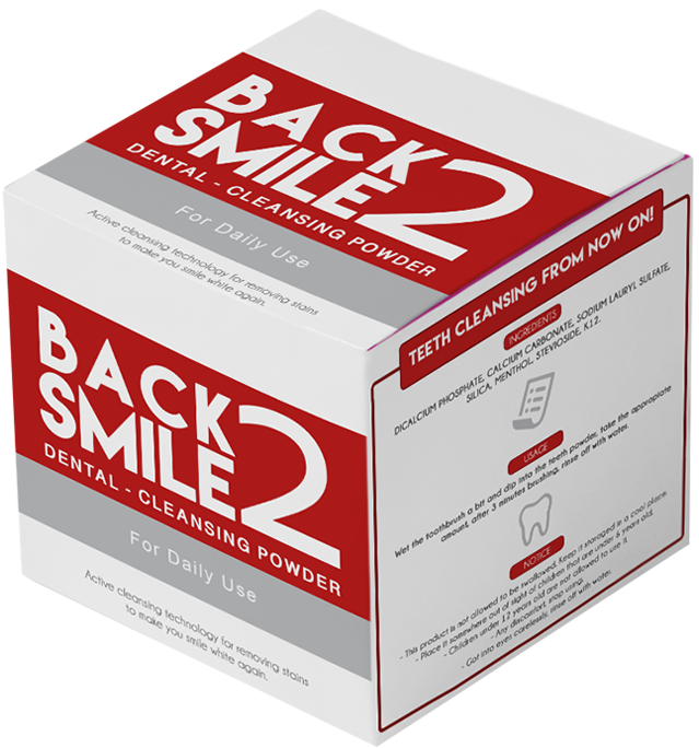 BACK2SMILE® Voor Stralend Witte Tanden - 1 stuks